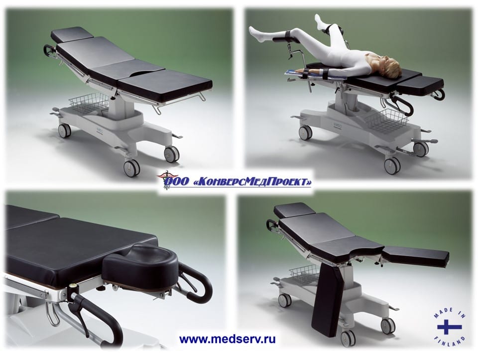 Операционный cтол Rapido для малоинвазивной хирургии производства Merivaara, Финляндия — фото 3