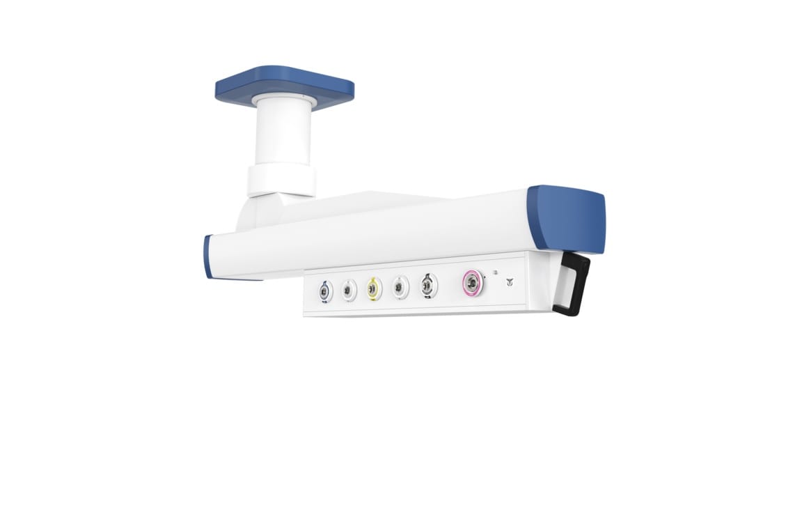 Потолочная одноплечевая медицинская консоль CADUCEUS C1E-AP