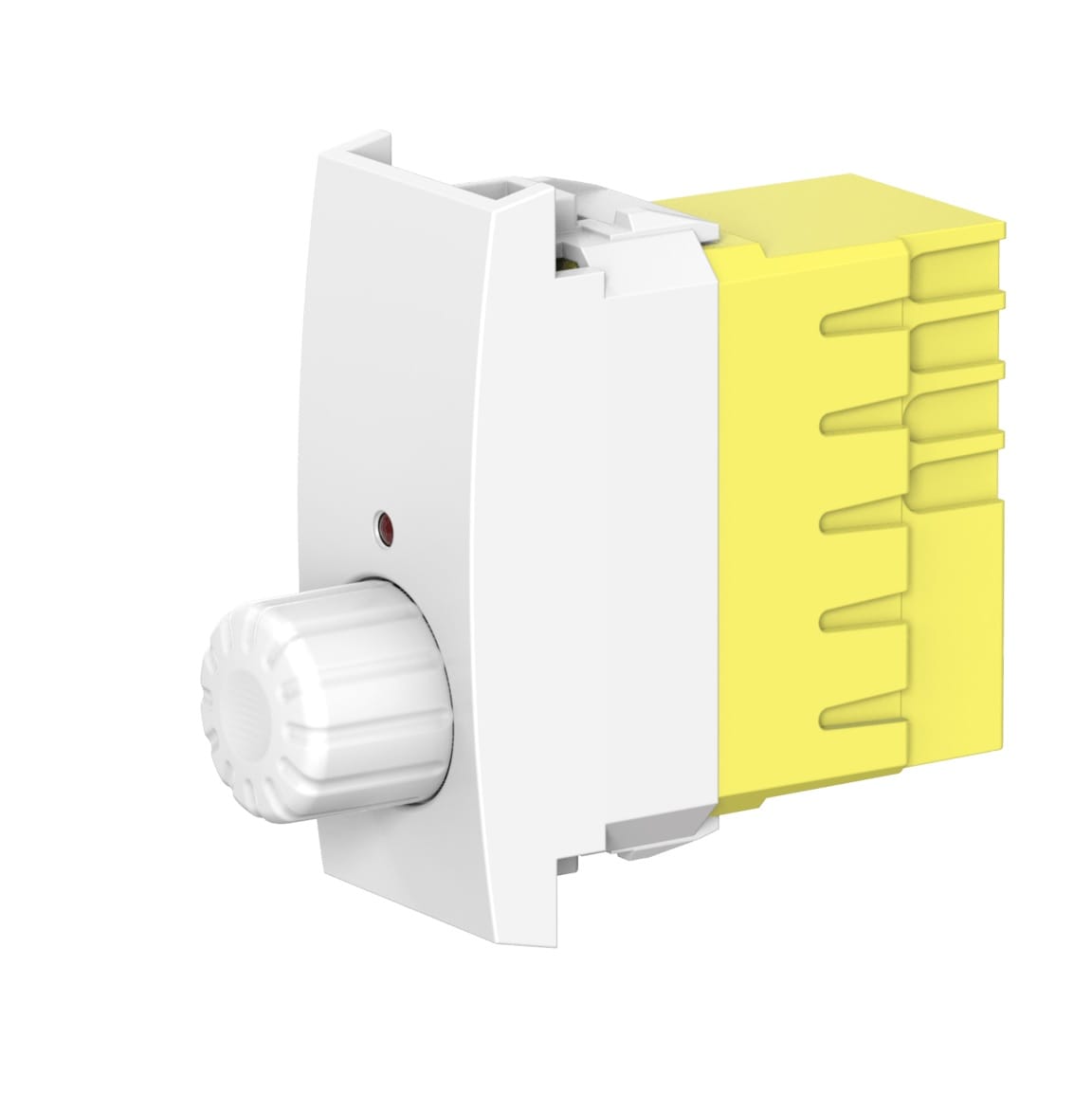 Диммер CADUCEUS ALING MODE для скрытой проводки, проходной, поворотно-нажимной, с индикацией, 40-300ВА, 230В~