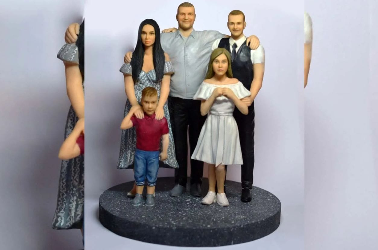 Проект «Мастерская №1» — персонализированные скульптуры и трехмерные фигурки по изображению в СПб