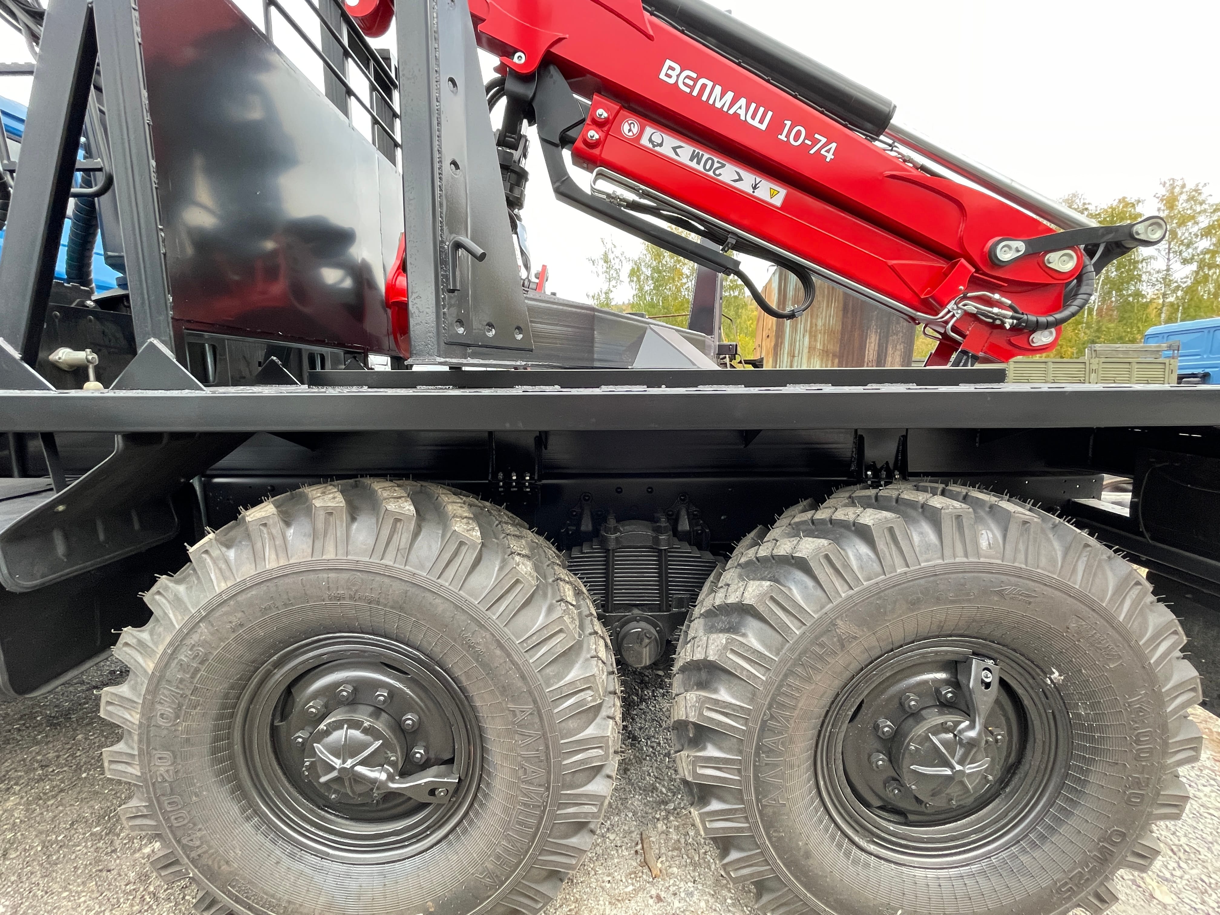 Лесовоз Урал 5557 капремонт 2025 с кму Велмаш 10-74 Лизинг — фото 5