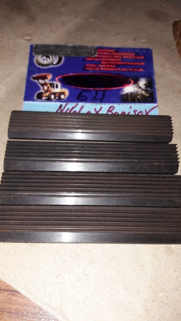 Гребенки резьбонарезные плоские (компл. из 4-х штук), ГОСТ 2287-88 — фото 3