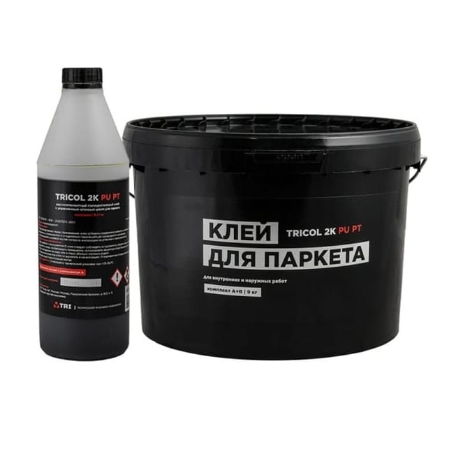 Клей для паркета Tricol 2К PU PT