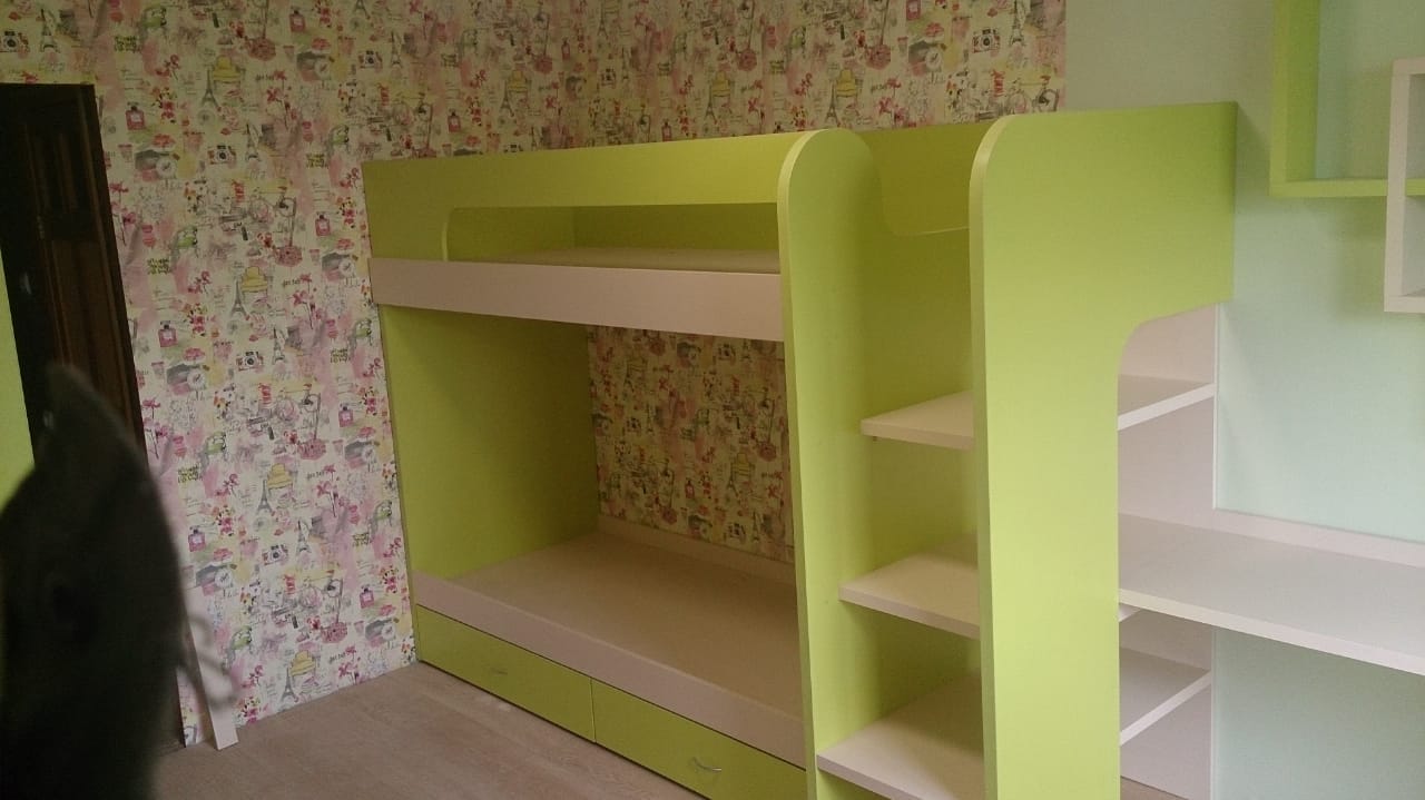 #Изготовлениедетскихкроватей  из ЛДСП — фото 2