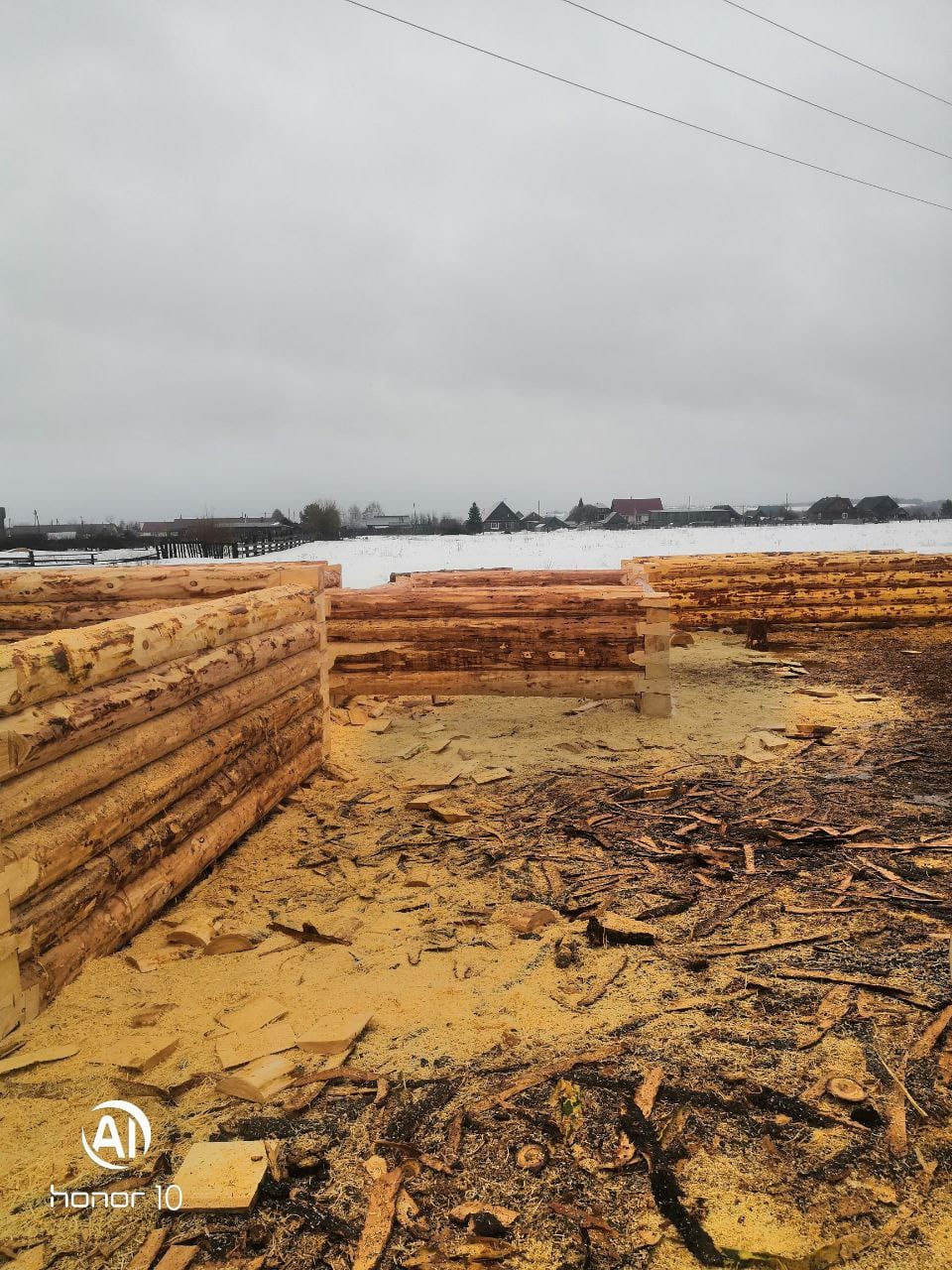 Сруб для бани