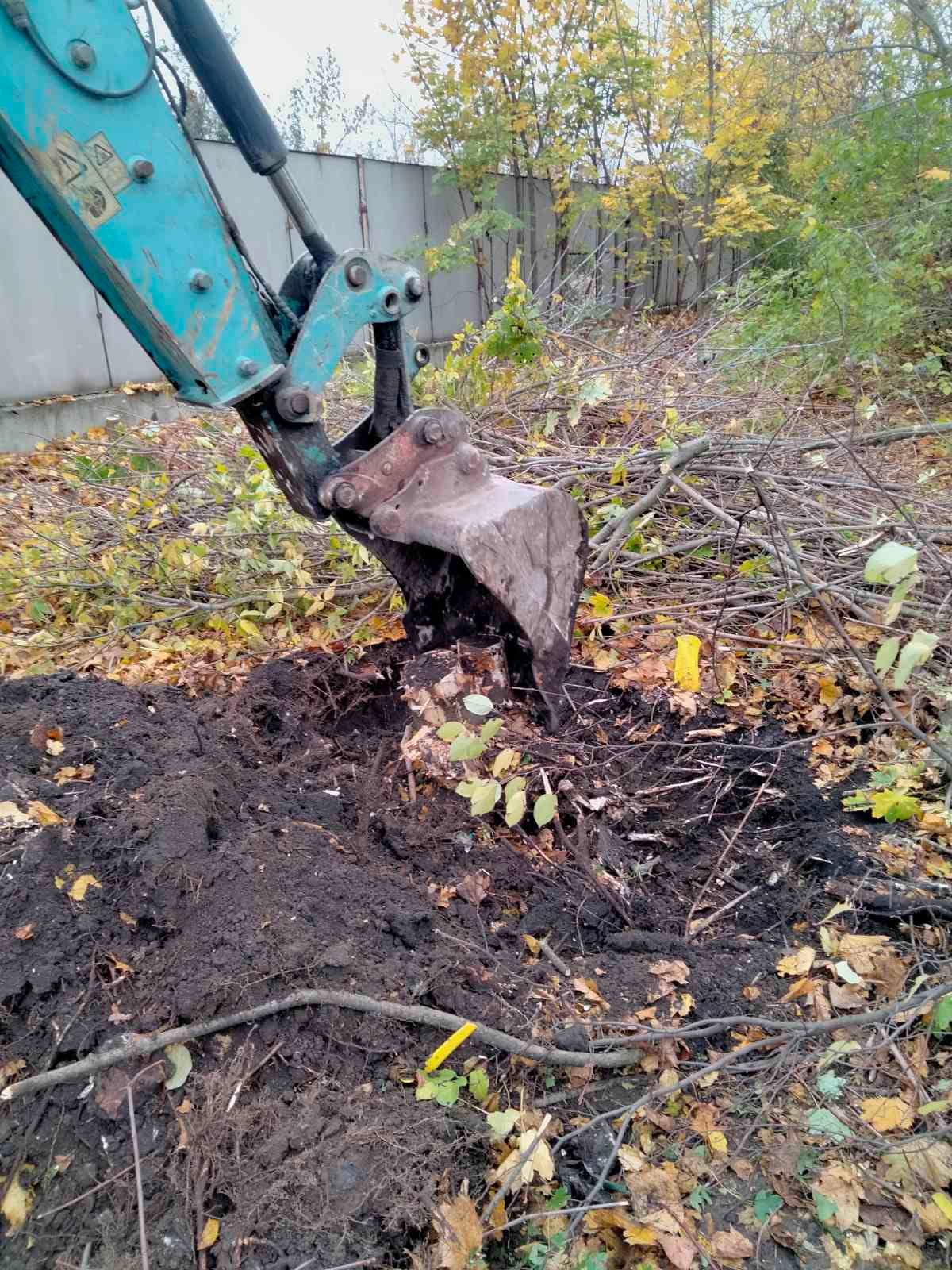 Землянные работы в ручную и спецтехникой Копка ям траншей котлованов, уборка, демонтаж, разнорабочие , спил  Одеса — фото 6