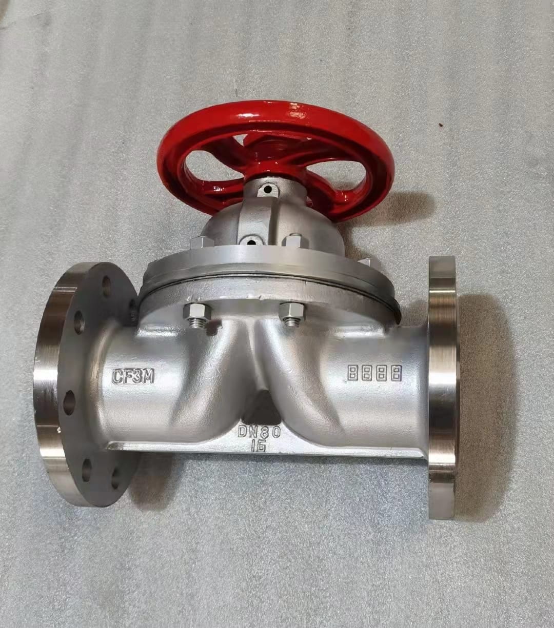 Клапан мембранный нержавеющий футерованный фторопластом 15нж75п