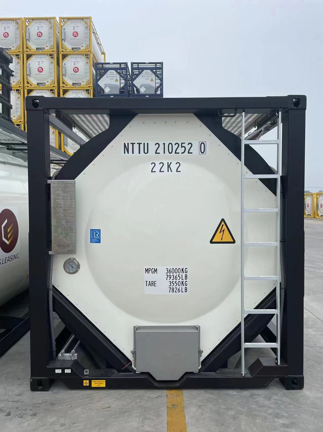 Танк-контейнер объём 21м3 тип Т11, для перевозки касторового масла. — фото 2