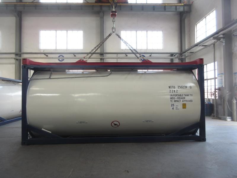 Танк-контейнер тип Т11 объём 25м3 для перевозки нефтепродуктов, новый — фото 3