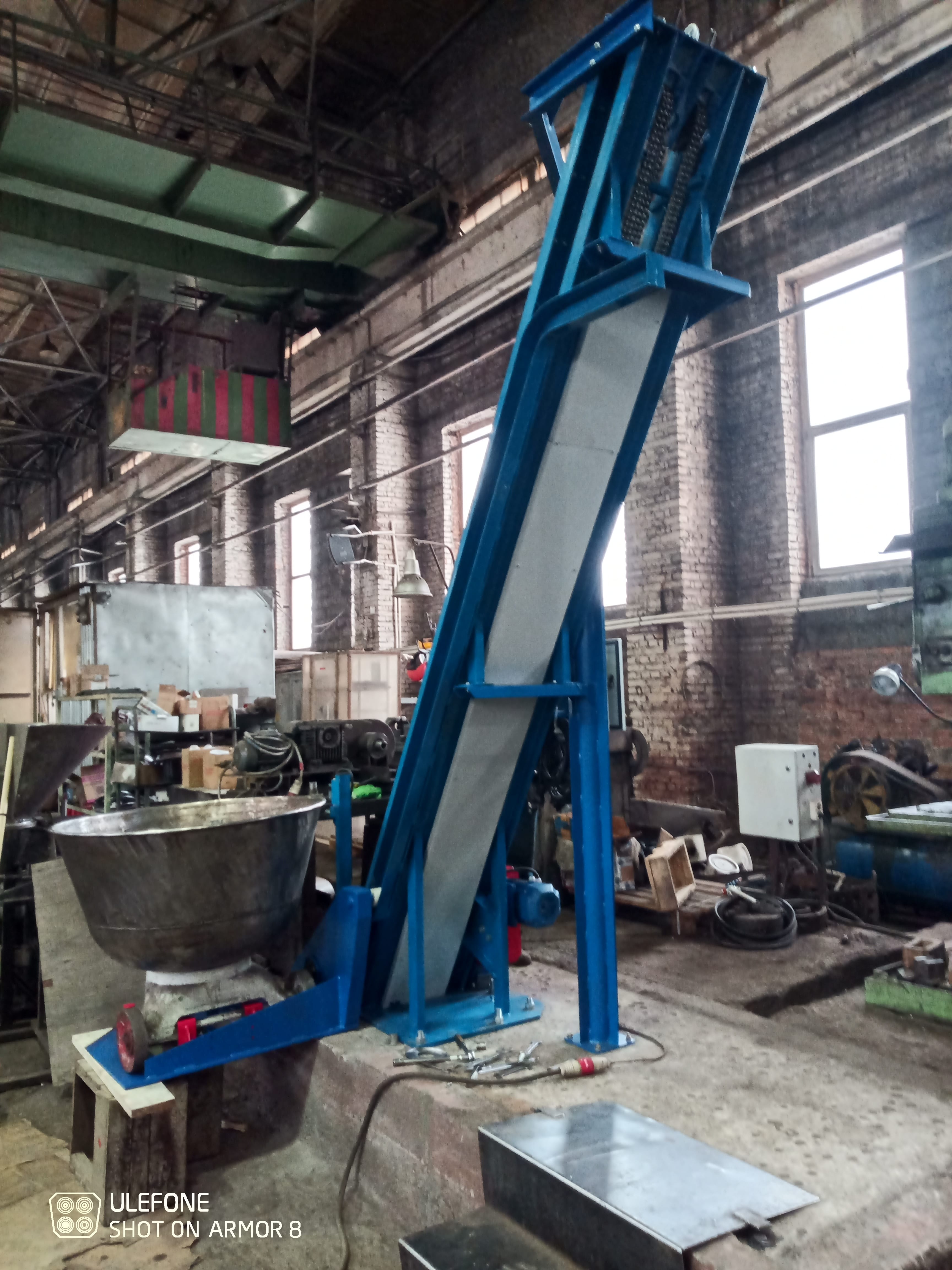 Дежеопрокидыватель для любых деж на любую высоту подъема — фото 2