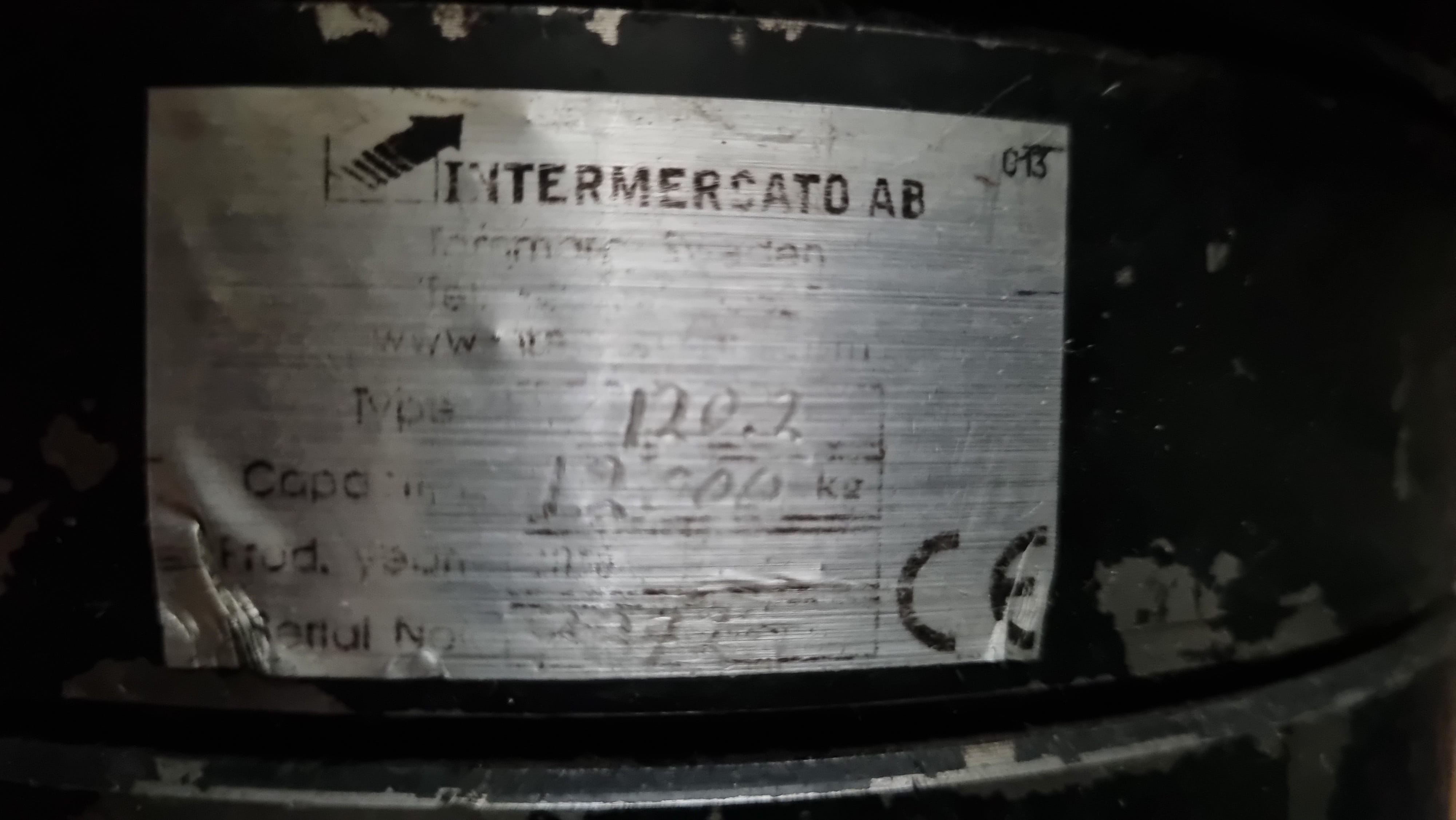 Гидравлический ротатор INTERMERCATO AB Type RX120.2 — фото 5