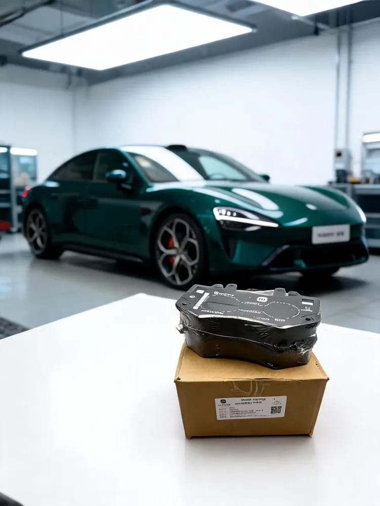 Оригинальные тормозные колодки передние Xiaomi SU7 (Brembo, NAO-технология) AP00000072001/P000014264001