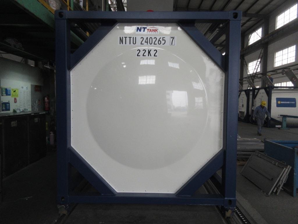 Танк-контейнер тип Т11 объём 24м3 для перевозки жидких удобрений, новый. — фото 4