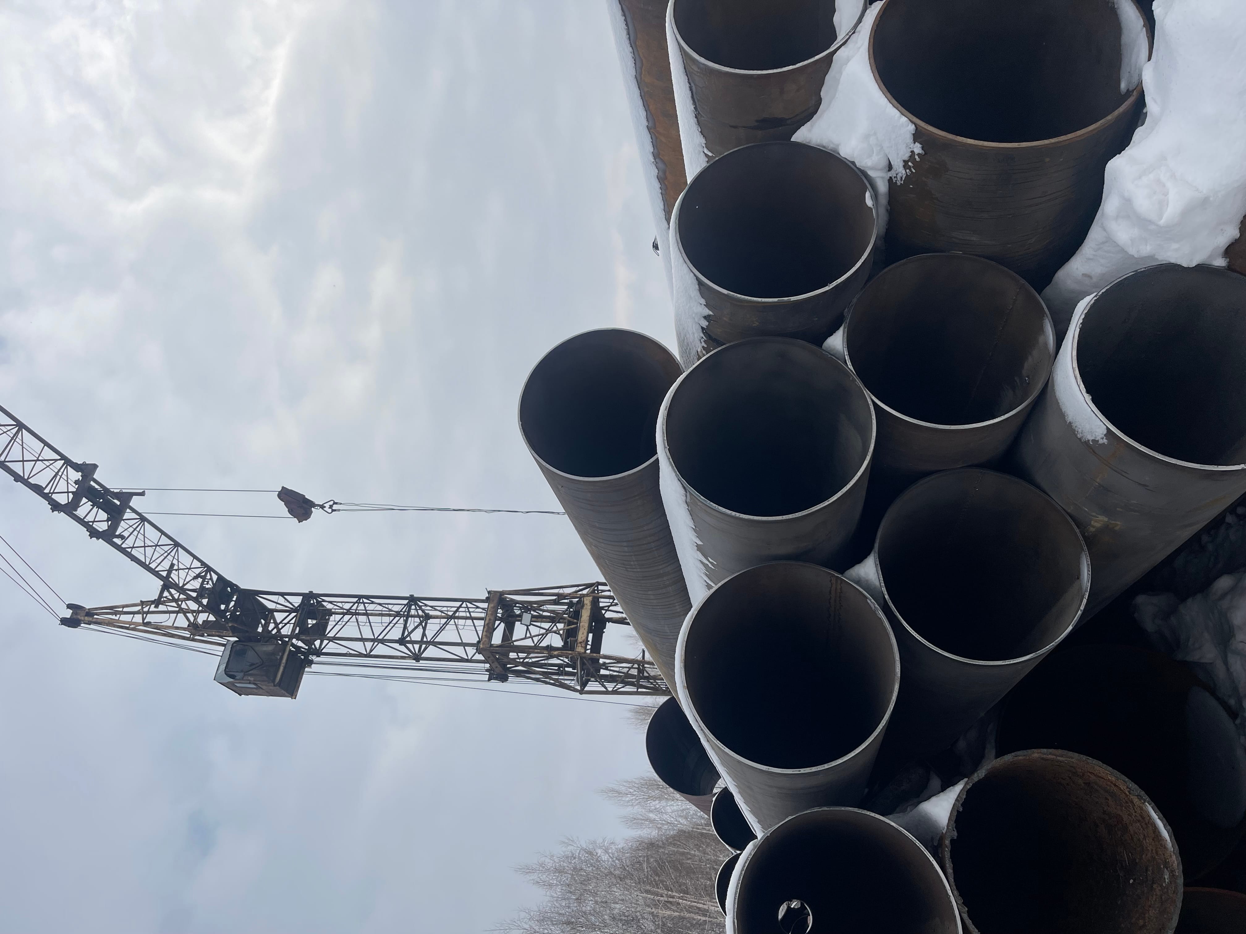 Труба 426х7, восстановленная