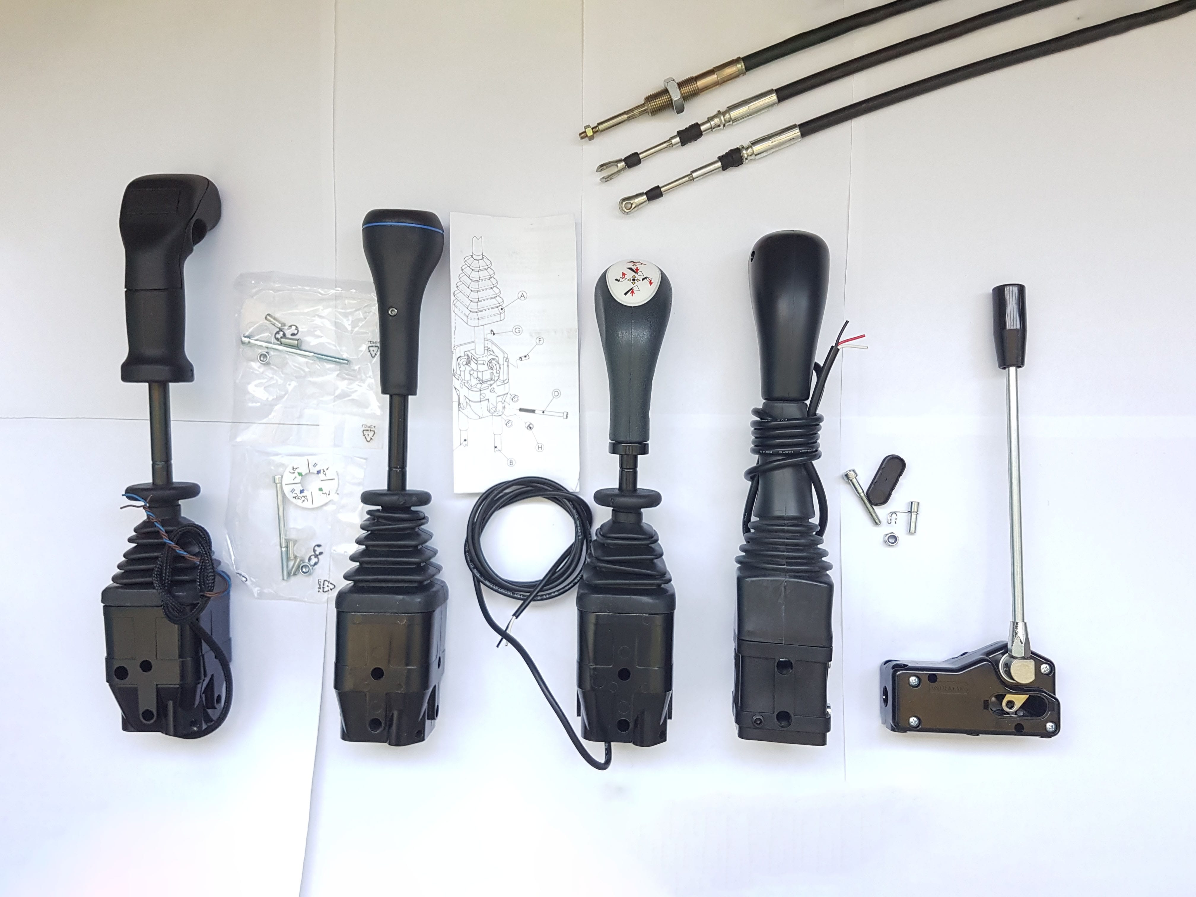 Джойстики управления тросовые для спецтехники — фото 2