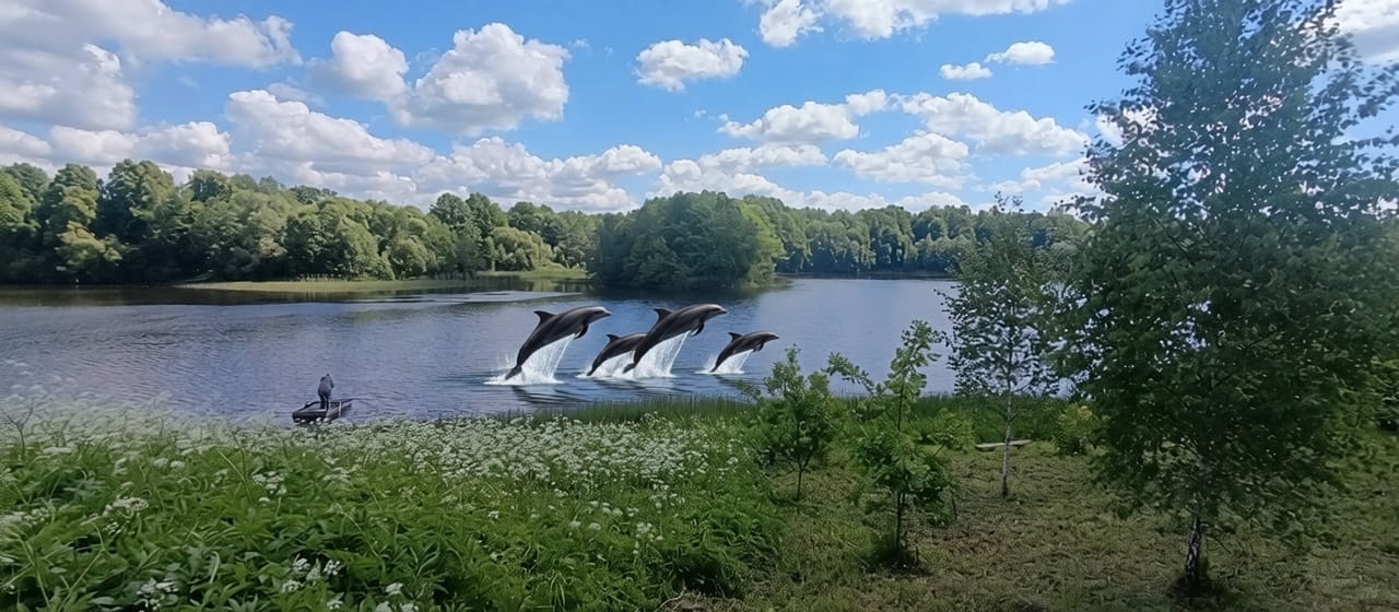 Жилой дом в д. Малеево, на берегу озера, земли 54 сотки — фото 9