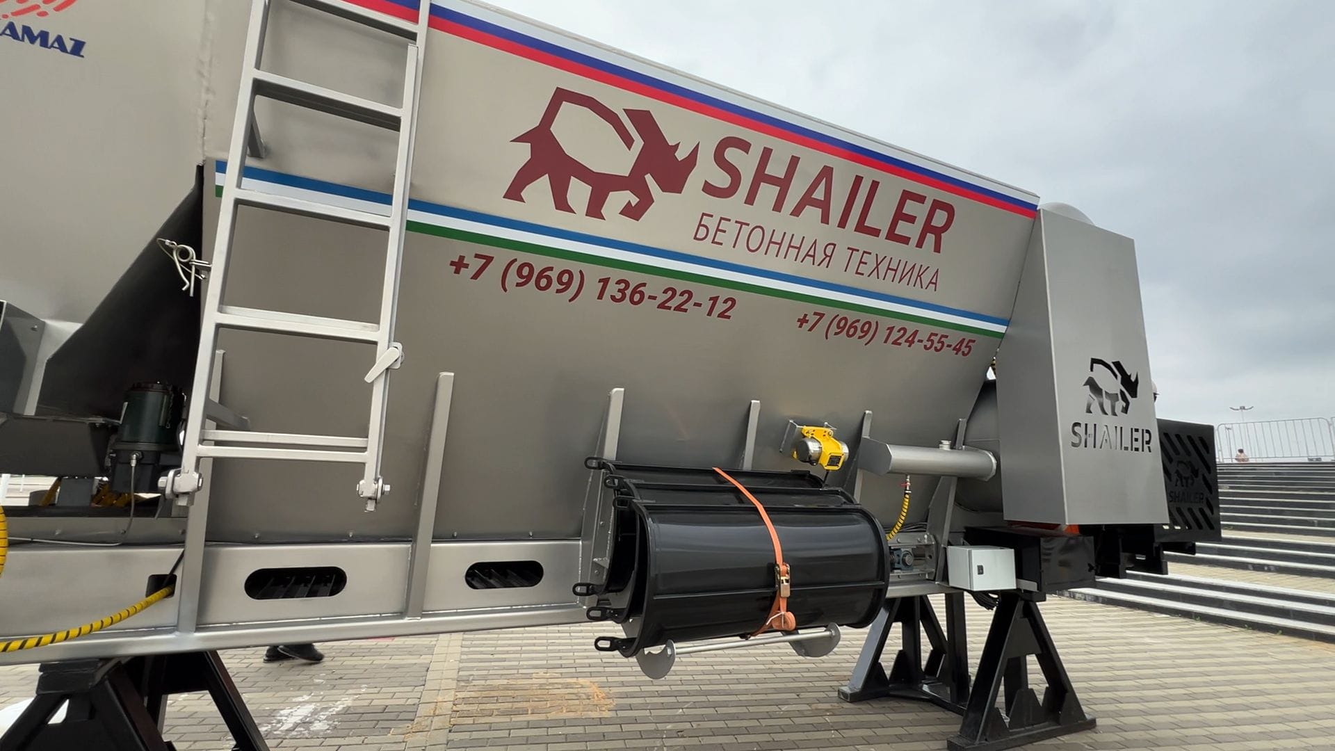Автобетонозавод Shailer АБЗ-10 на шасси МАЗ — фото 2