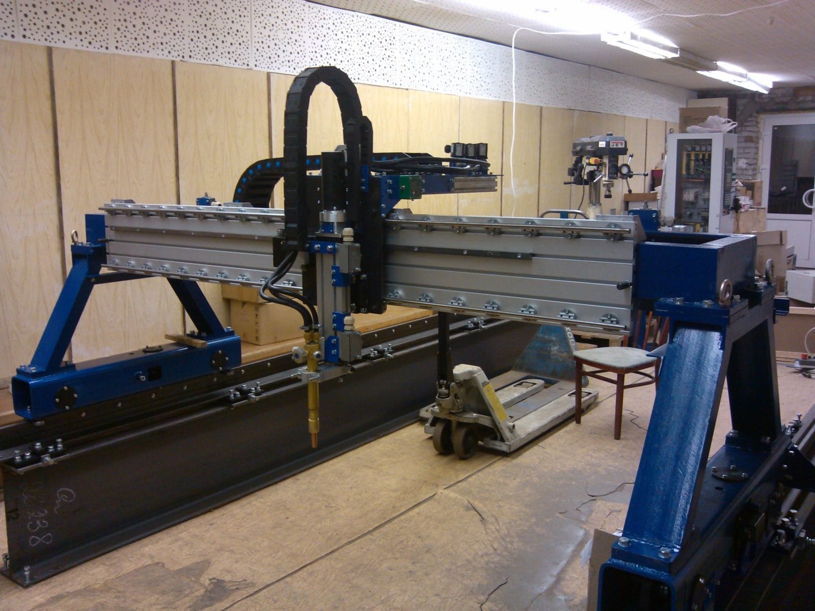 Комбинированная машина плазменной и газовой резки с ЧПУ Вертикаль з-да Плазмамаш