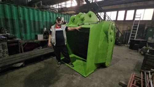 Просеивающий ковш валкового типа. Обслуживание запрещено — фото 5