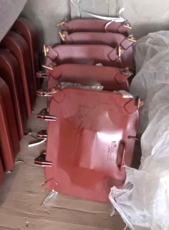 Крышки судовые на барашках штампованные — фото 2