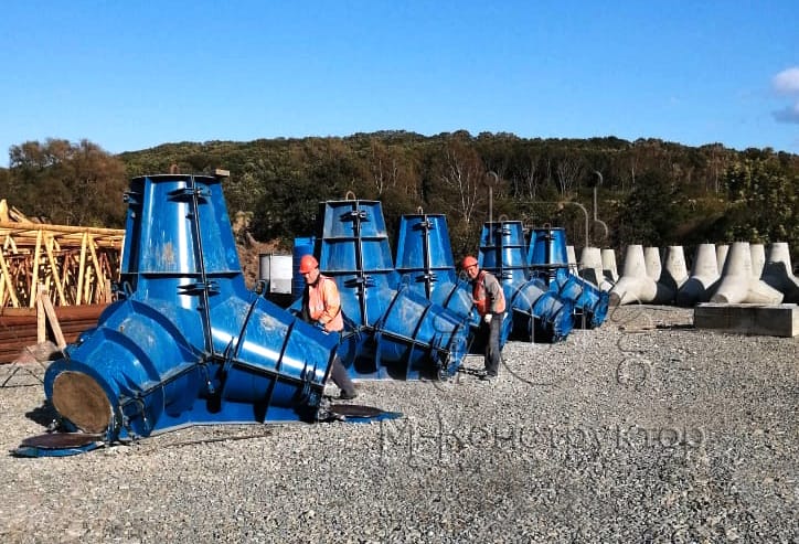 Металлоформы для тетраподов