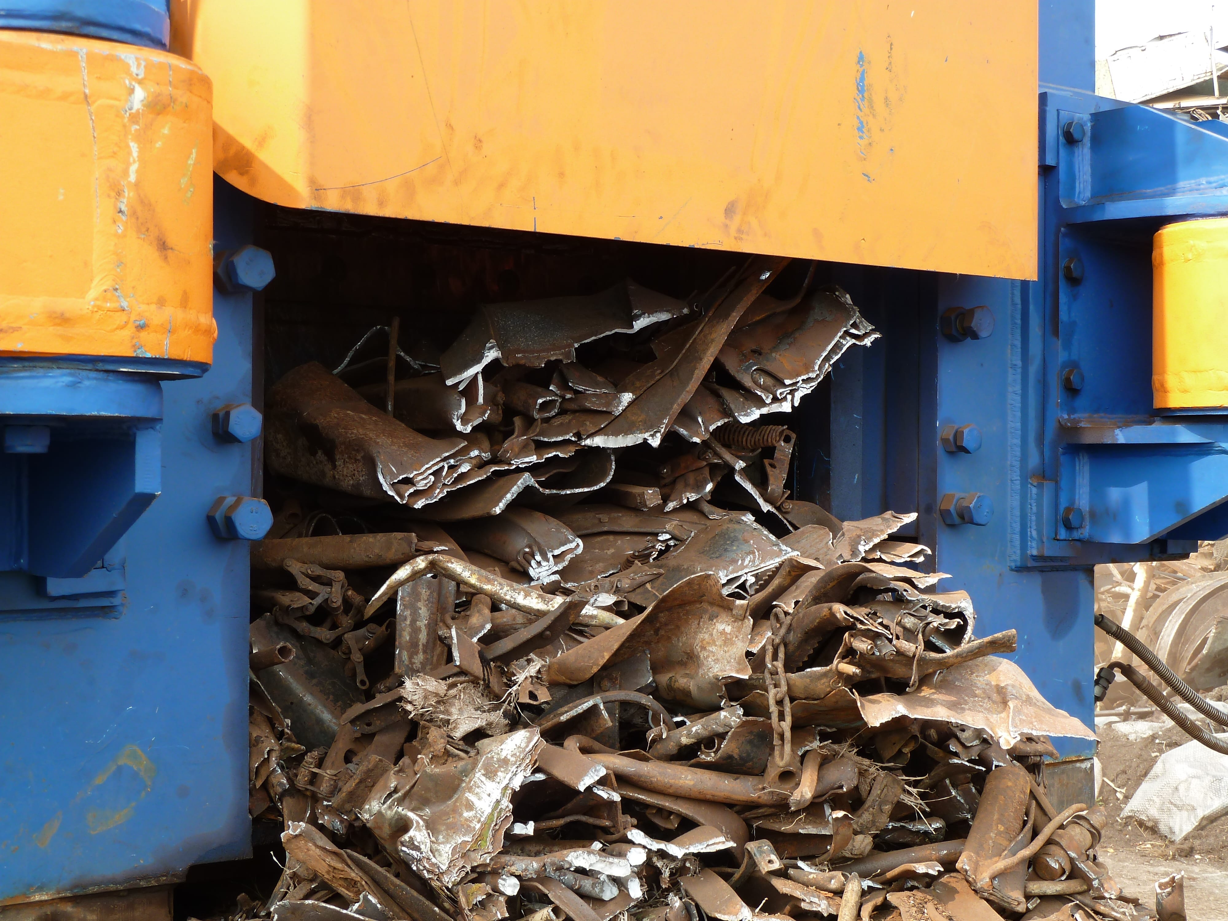 Пресс-ножницы Shark для лома: 600, 800, 1000 тонн усилие рез — фото 4