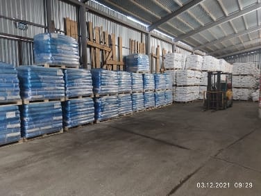 Соль экстра в мешках