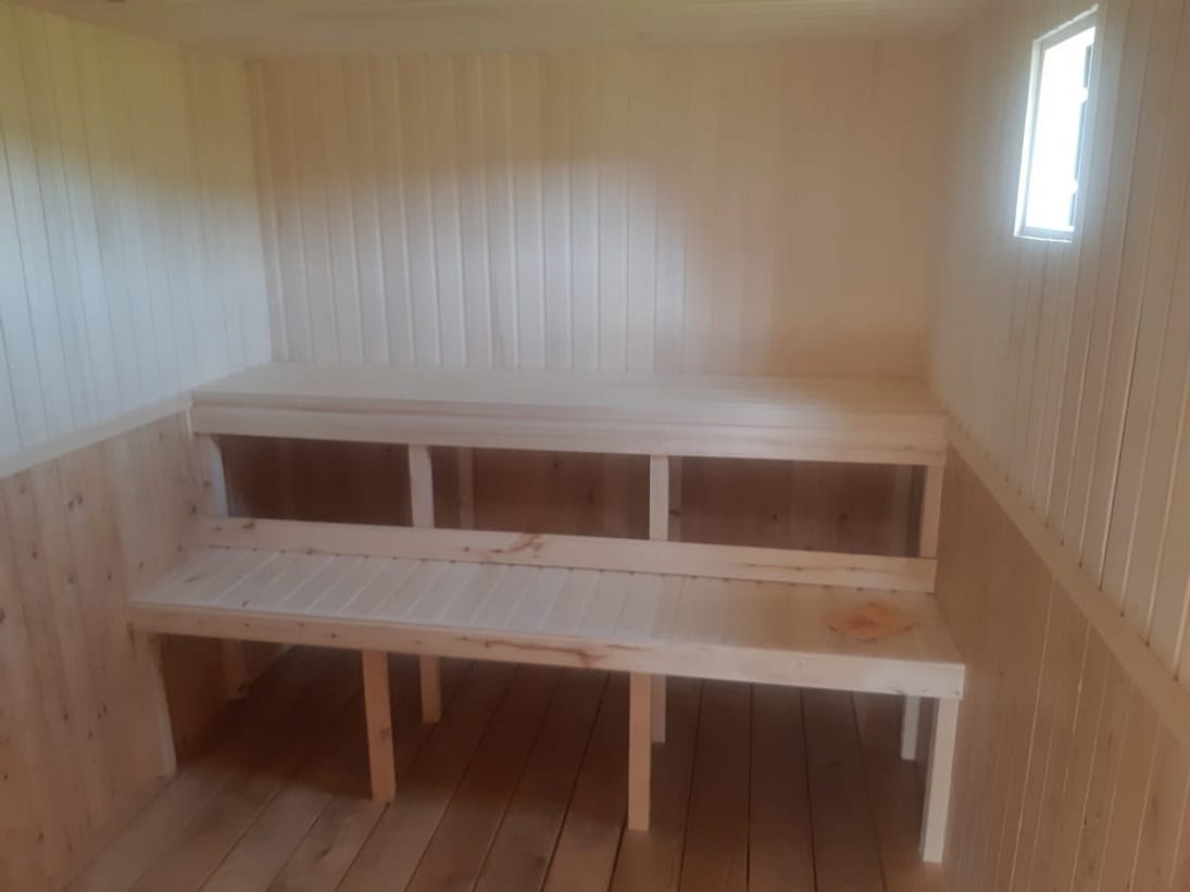 Баня с верандой, сауна — фото 3