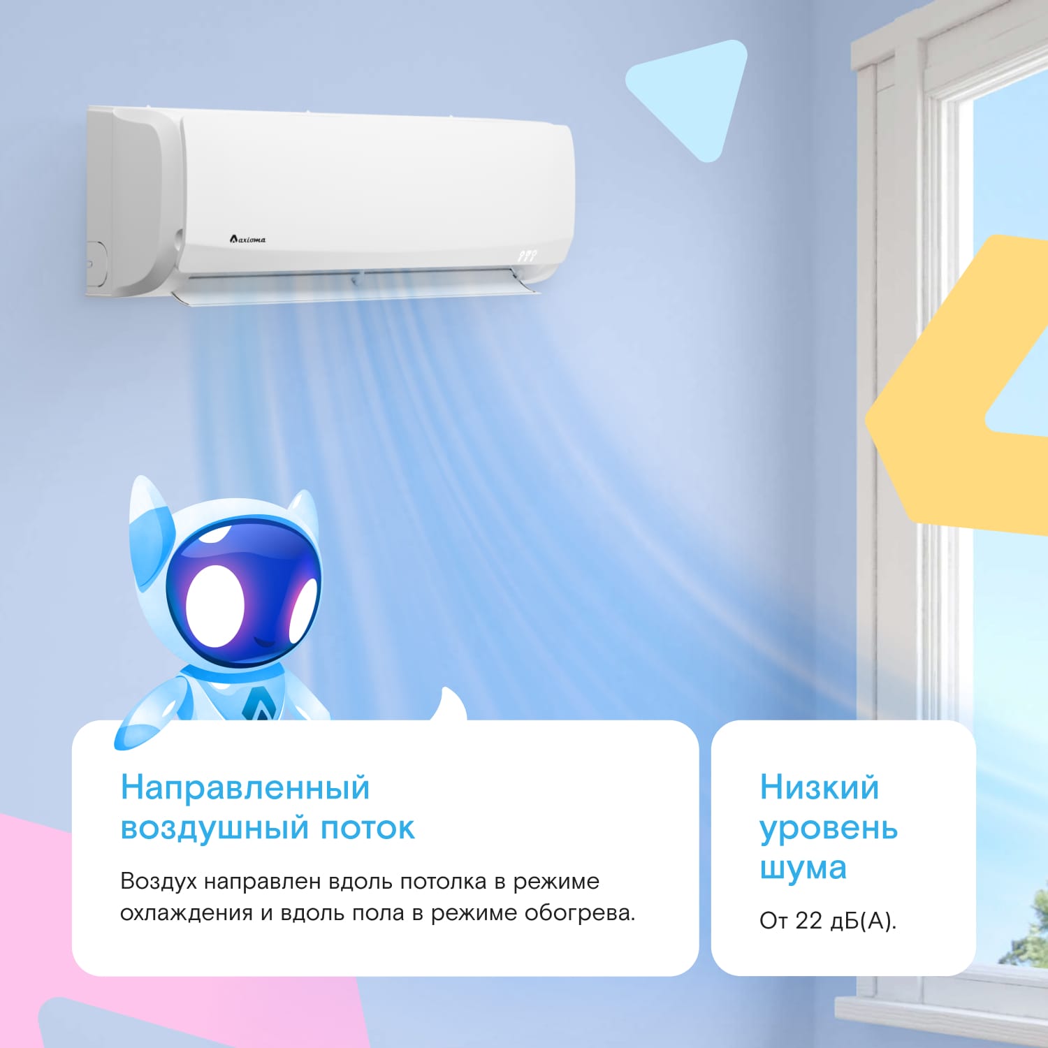 Сплит-система Аксиома ASX07D1/ASB07D1 — фото 4