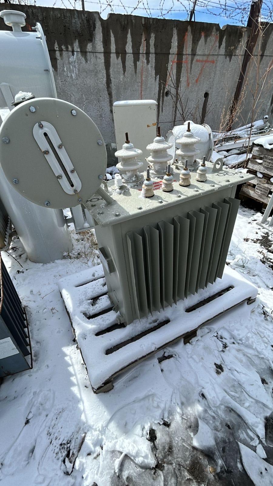 Трансформатор ТМ - 63-6-0,4 после ревизии