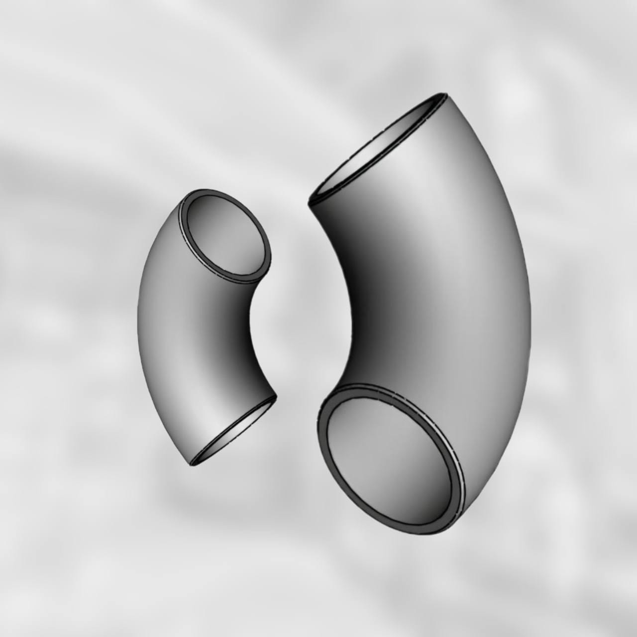 Отвод ОКШС 90-325(14 К48)-7,5-0,6-УХЛ-60 с изоляцией Пк-60