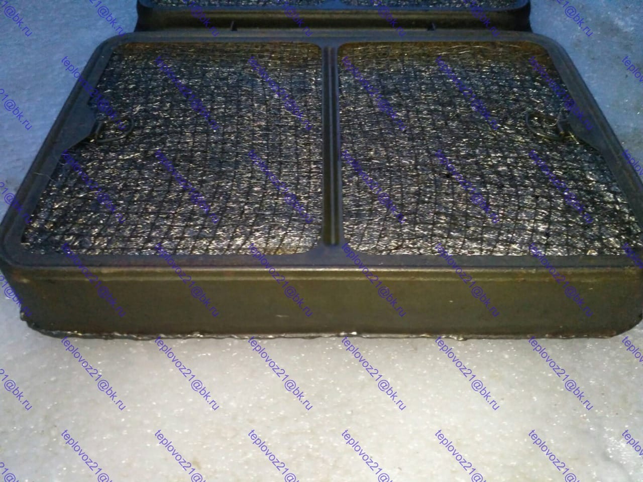 Воздушный фильтр кассеты воздухоочистителя ТГ 23Б.01.32.400 тепловоза ТГМ23Б,В,Д