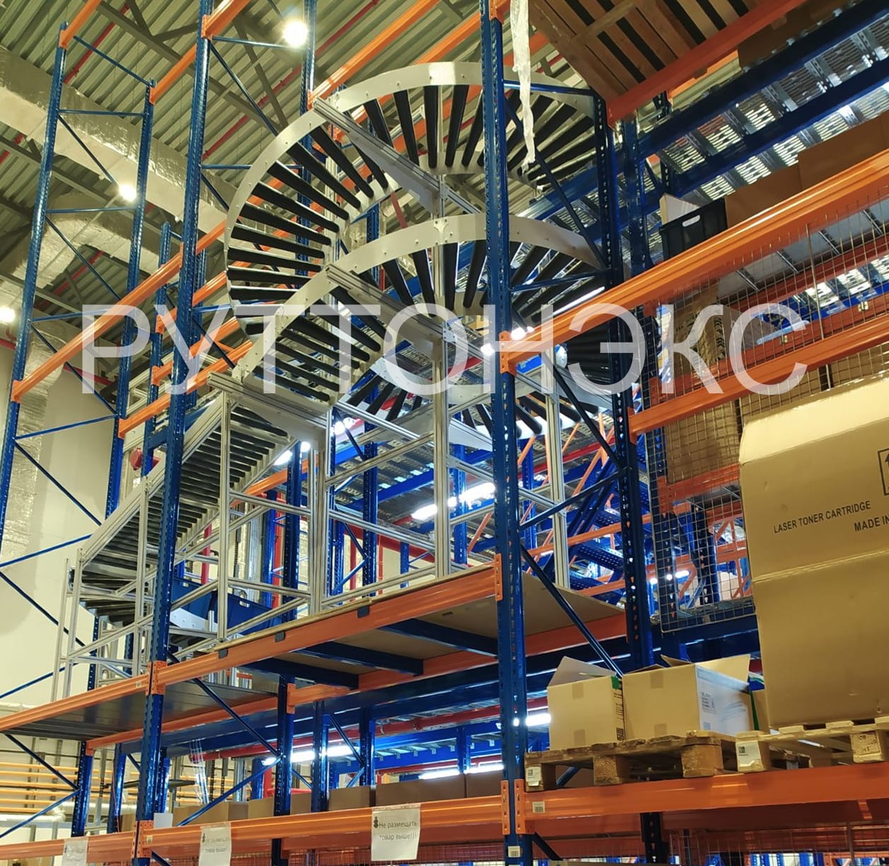 Вертикальный конвейер для мезонина — фото 3