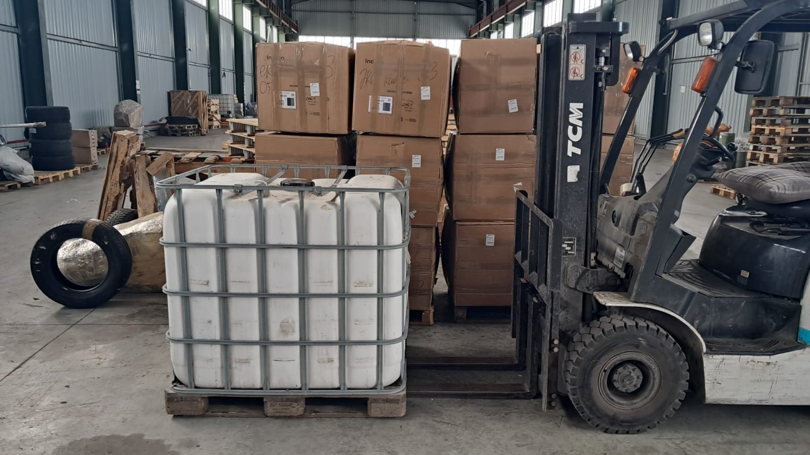 Креозот в еврокубах 1000 литров