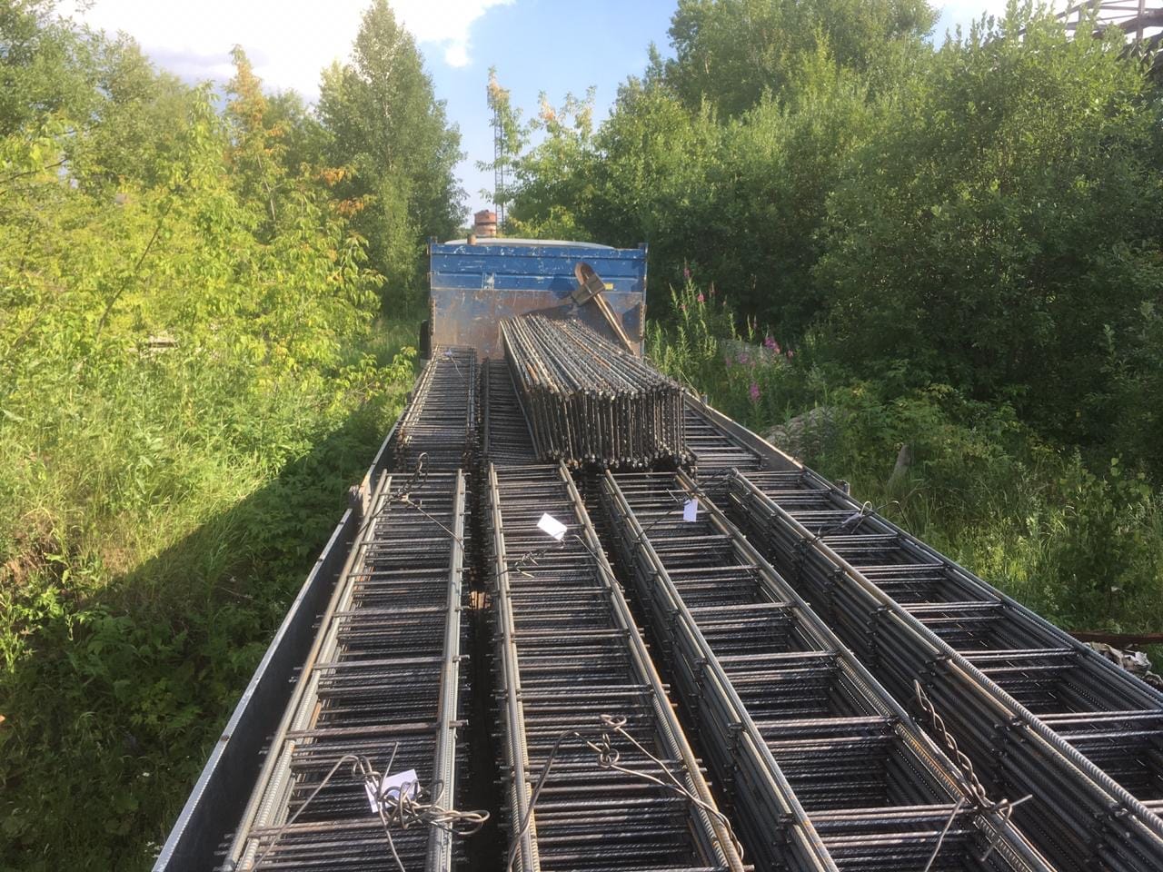 Каркасы арматурные плоские