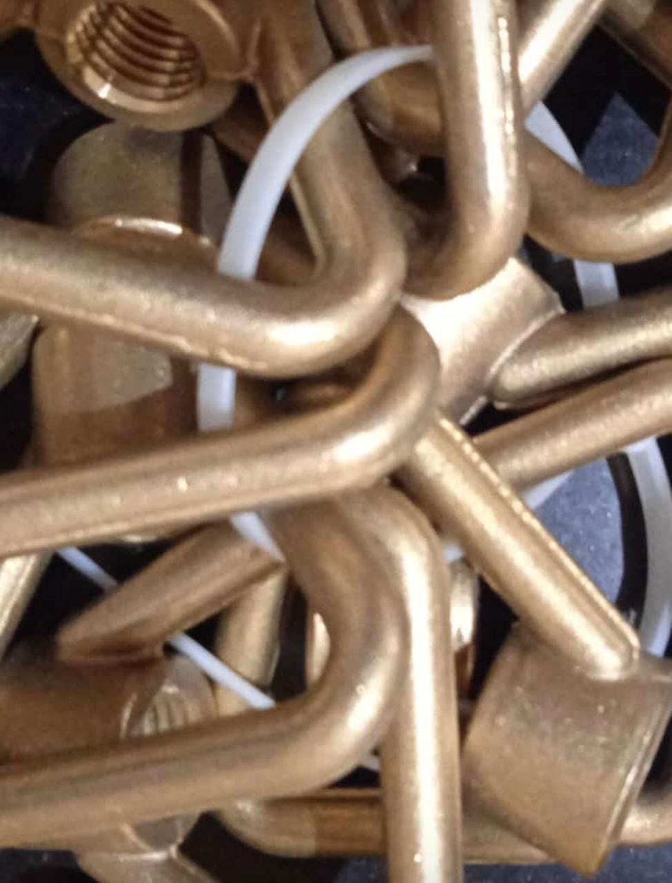 КОМПЛЕКТУЮЩИЕ гайки-барашки,   болты откидные латунные судовые — фото 2