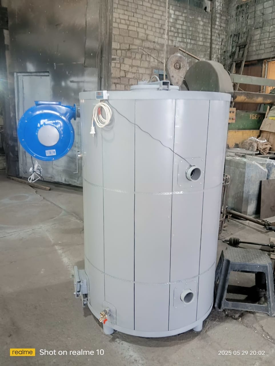 Водогрейный котел Эком 150 кВт на отработанных маслах