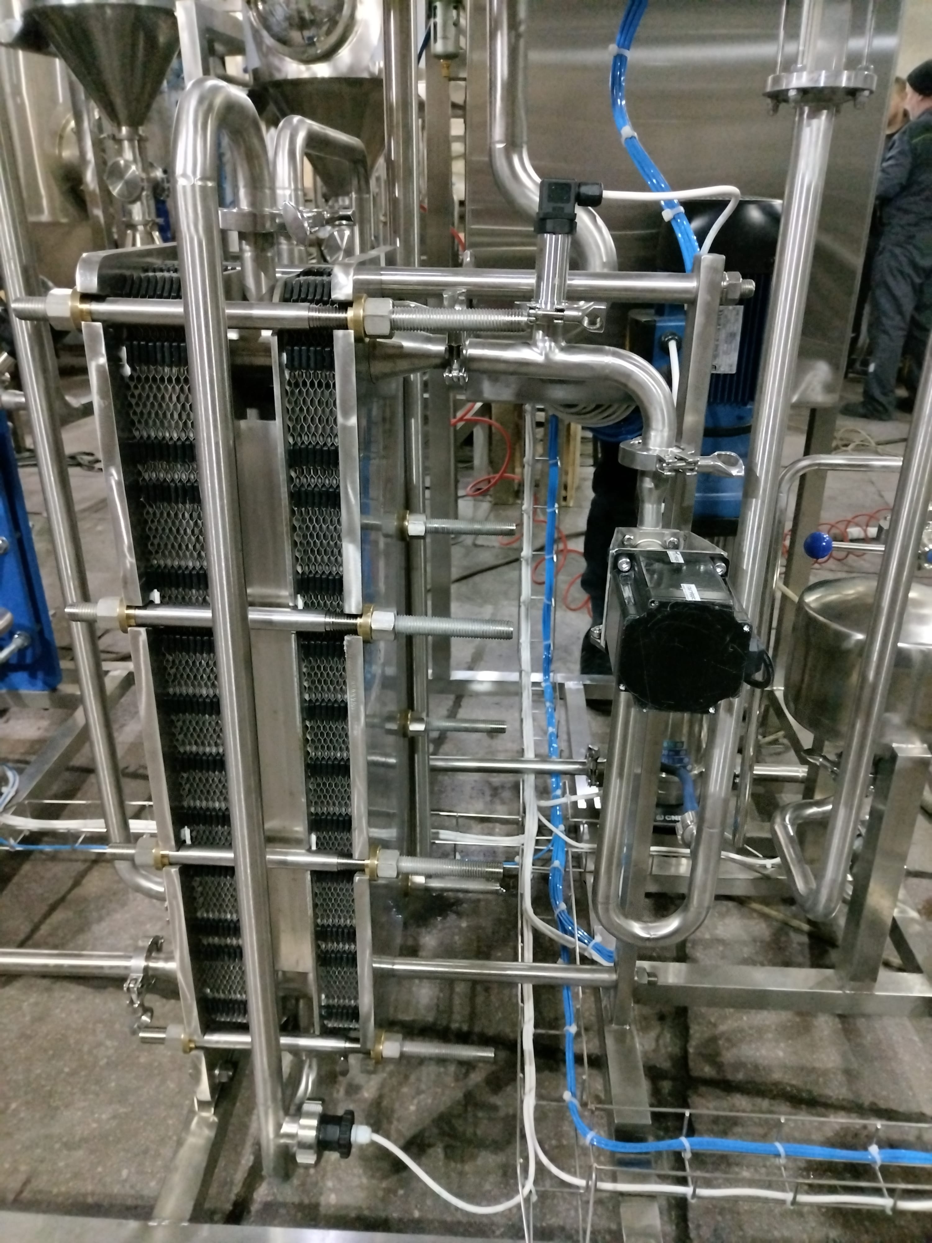 Пластинчатые теплообменники (пищевое производство)