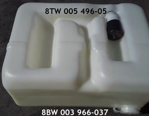 Бачок стеклоомывателя Hella 8BW 003 966-037 в сборе с насосом — фото 2