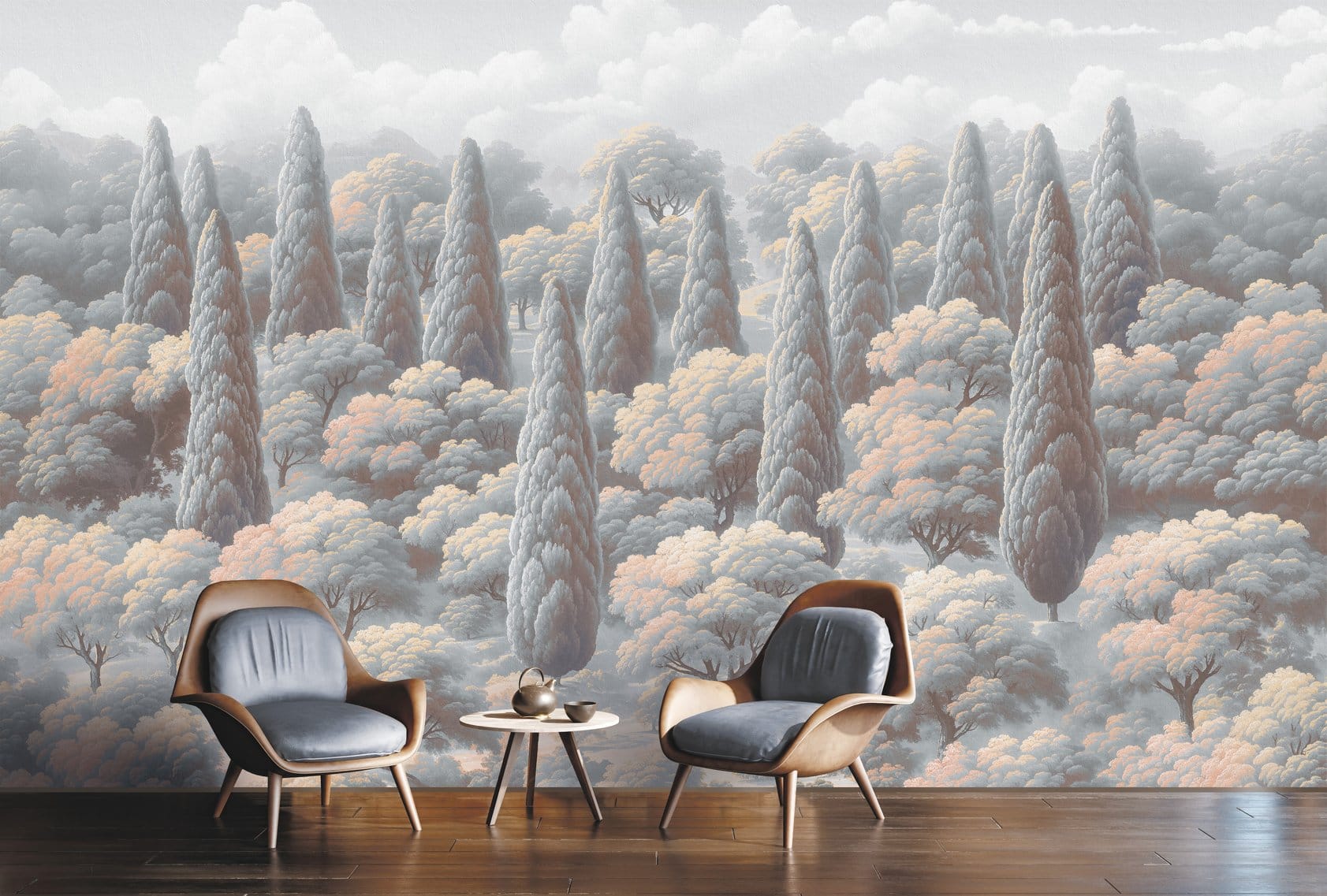 Производство бесшовных фресок, дизайнерских обоев и панно — фото 7