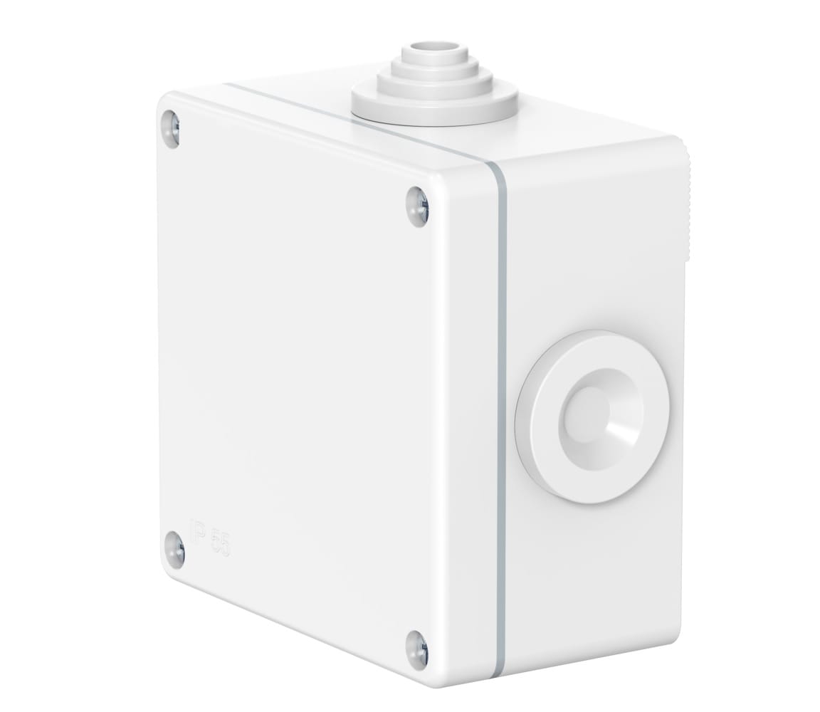 Коробка распределительная CADUCEUS ALING OG, в сборе, до 4 кабельных вводов, максимальный диаметр 14 мм, 500В~