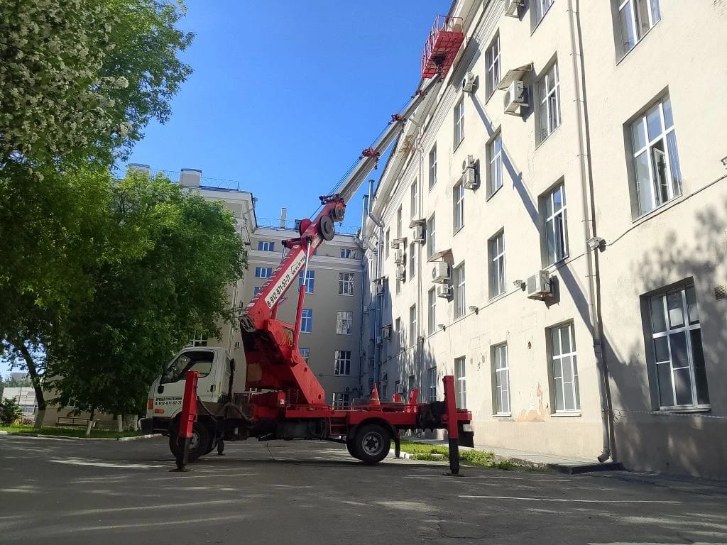 Аренда автовышек 15, 18, 20, 22, 24, 25, 28, 30, 35, 40, 45, 50 метров — фото 5