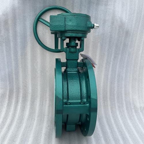 Затвор дисковый поворотный химический футерованный фторопластом Ру16 Ду200 — фото 2