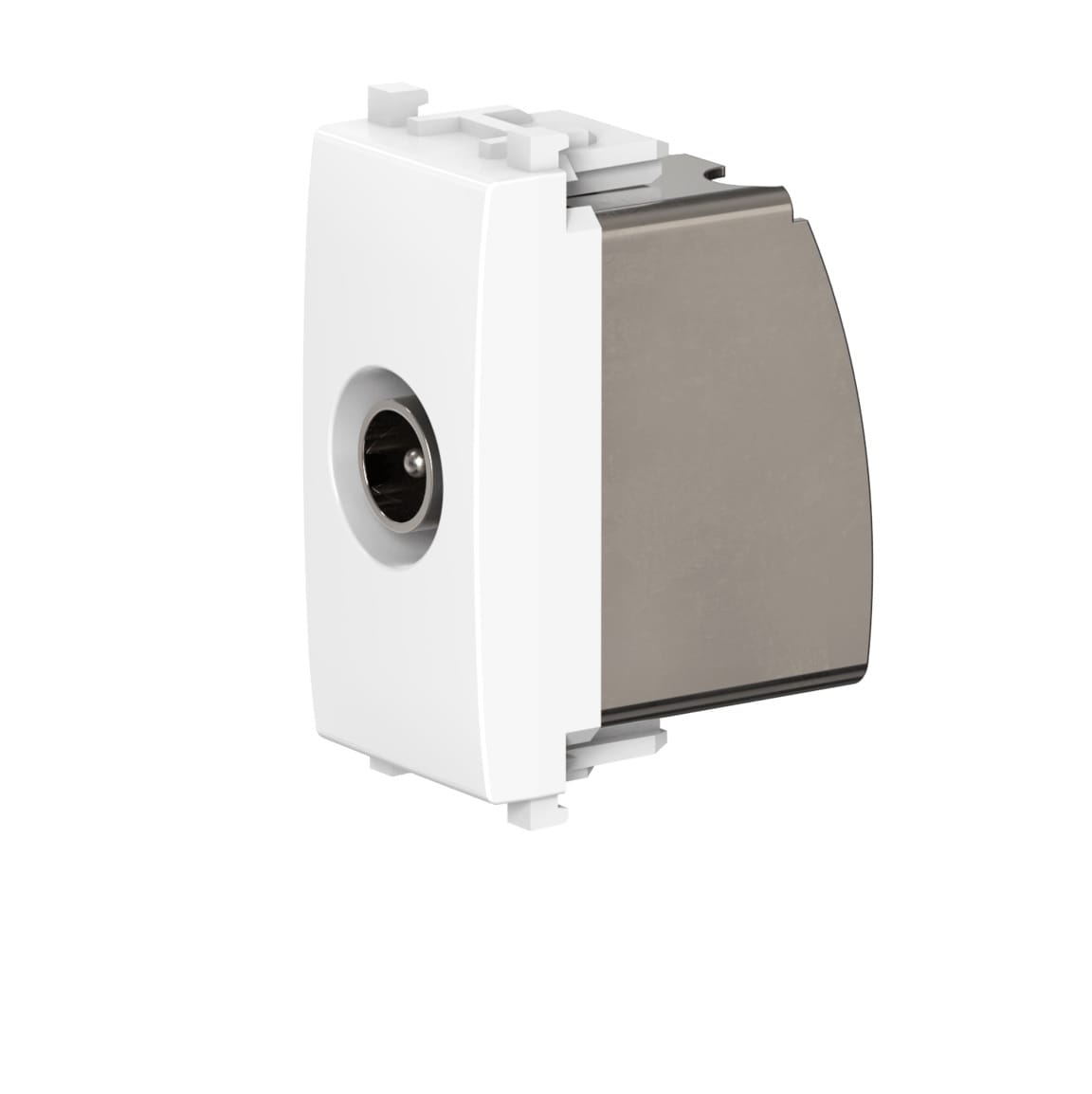 Розетка антенная TV CADUCEUS ALING EXPERIENCE для скрытой проводки, проходная, модульная