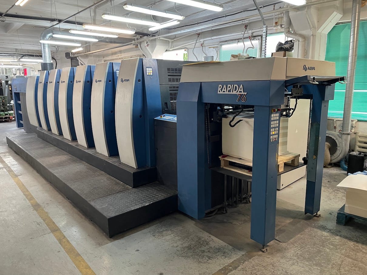 KBA Rapida 76-5 + L SAPC ALV2 UV