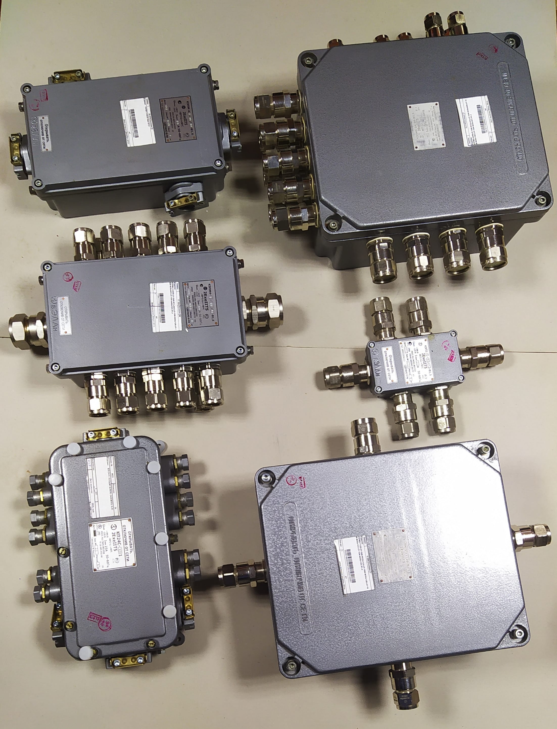 Коробки распределительные, взрывозащищенные. — фото 2