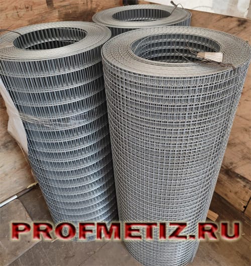 Сетка сварная оцинкованная для звероводства и птицеводства