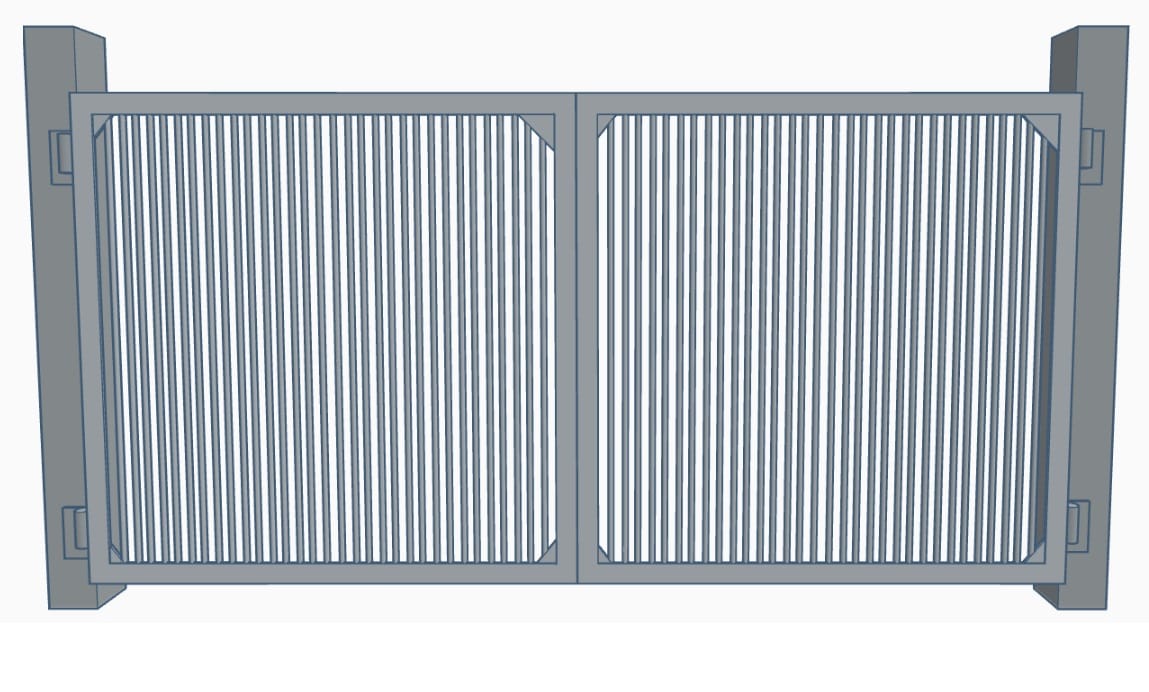 Ворота ВМС, ВМГ, серия 3.017-3