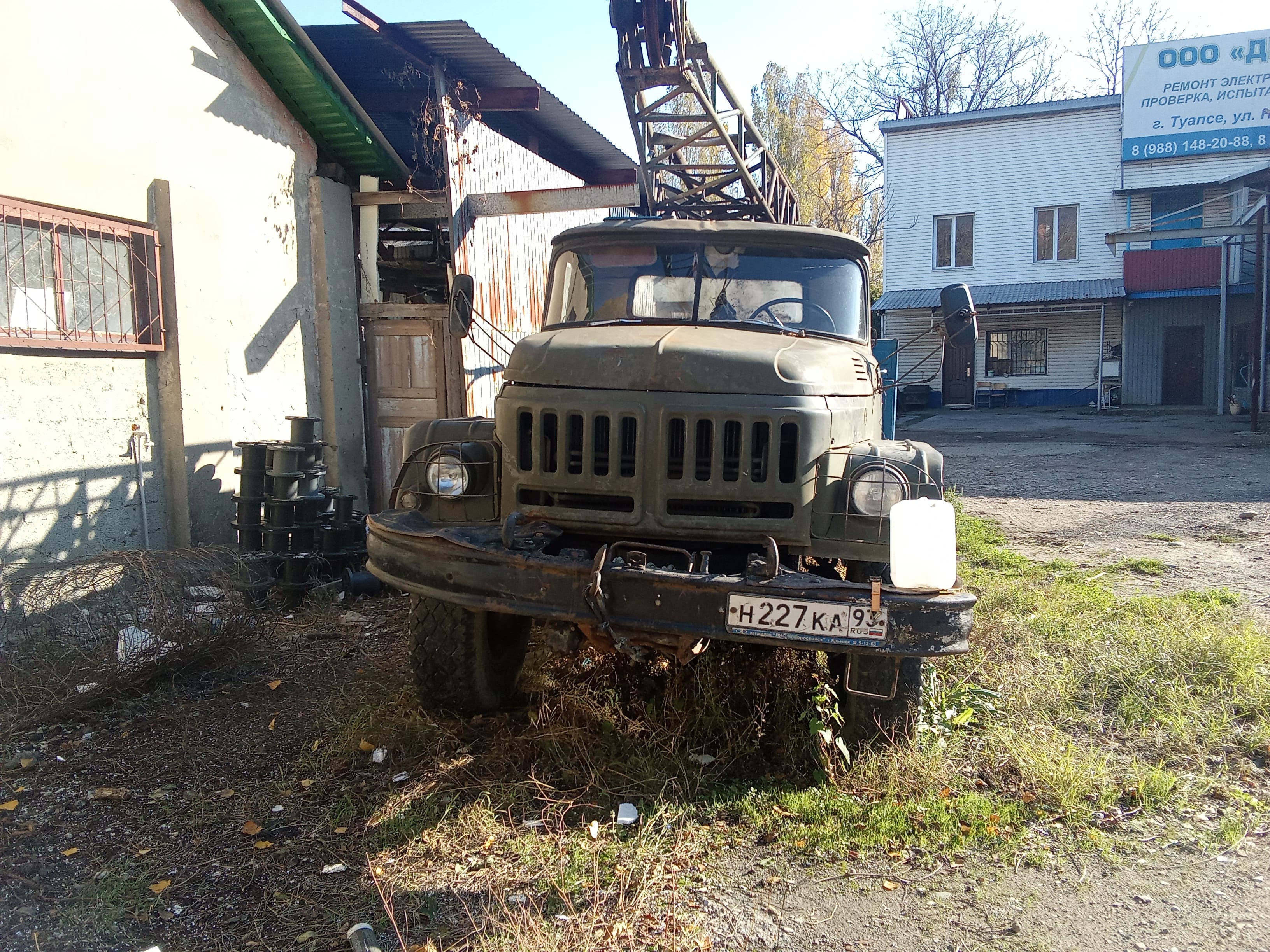 Зил 131 с буровой установкой угб 50 — фото 3