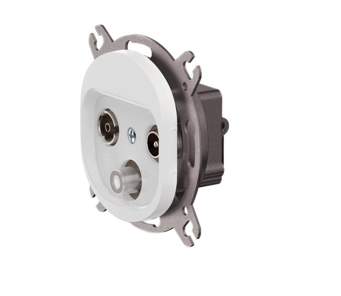 Механизм розетки встраиваемой антенной CADUCEUS ALING EON TV/FM/SAT оконечной